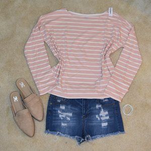 NWT Old Navy Stripe Long Sleeve Shirt